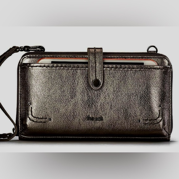 The Sak Handbags - The Sak Metallic 3-1 Crossbody, Wristlet, Wallet